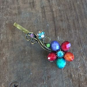 Super Cute Flowery Vintage Hair Barrette
